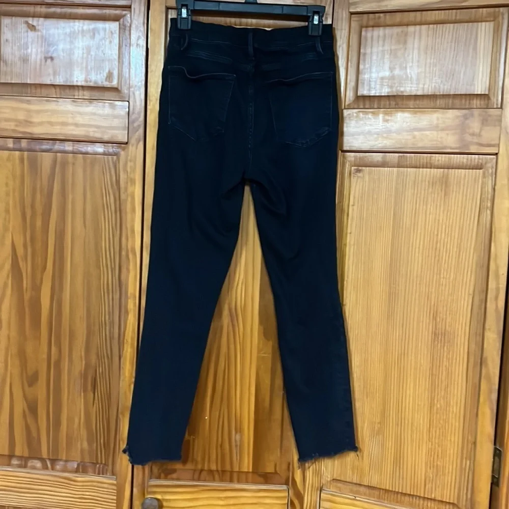 Frame Le High Skinny Jeans in Seaway - Picture 3 of 12